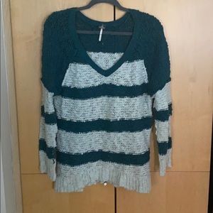 Free People Striped Sweater